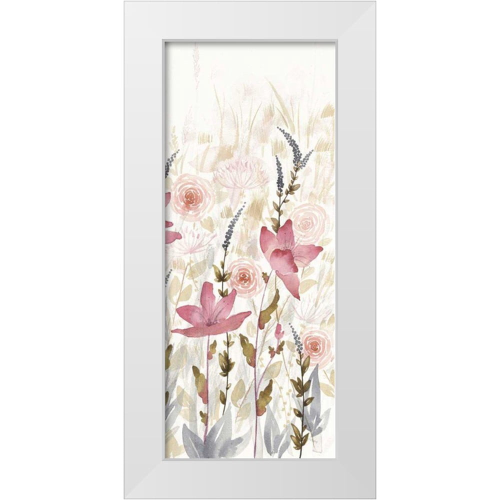 DeNeige, Elyse 8x14 White Modern Wood Framed Museum Art Print Titled ...