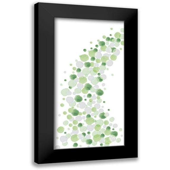 DeNeige, Elyse 9x14 Black Modern Framed Museum Art Print Titled - Dots Abstract II