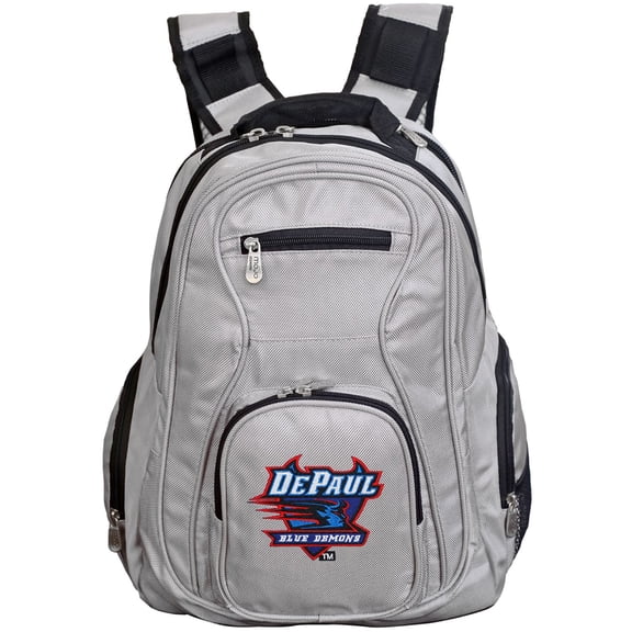 NCAA Depaul Gray Premium Laptop Backpack