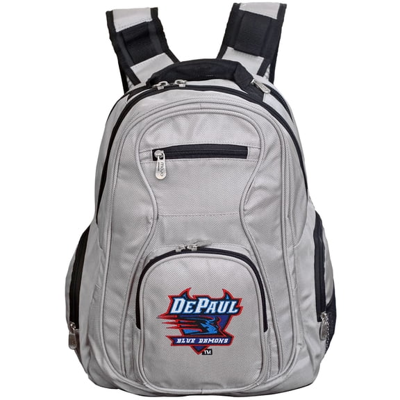 NCAA Depaul Gray Premium Laptop Backpack