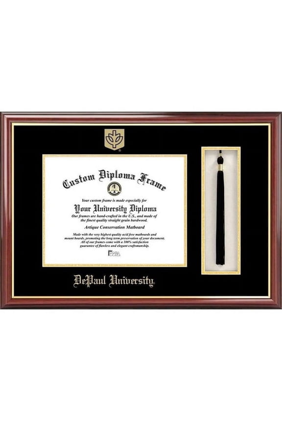 DePaul University 8.5" x 11" Tassel Box and Diploma Frame