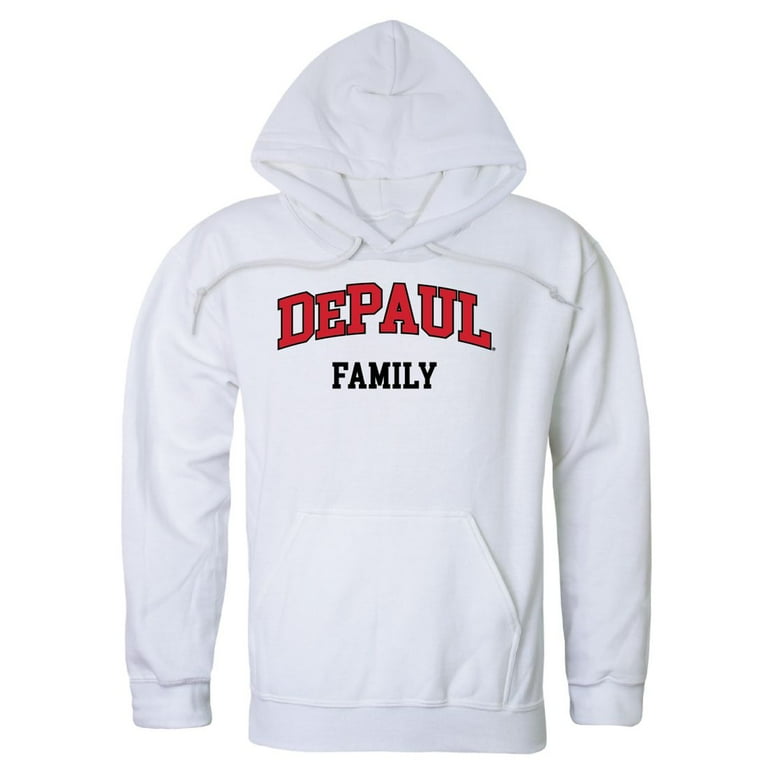 DePaul University Blue Demons Family Hoodie Sweatshirts White XX Large Walmart