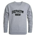 thumbnail image 1 of DePauw University Tigers Alumni Fleece Sweatshirt, Heather Grey - Medium, 1 of 1