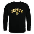 thumbnail image 1 of DePauw University Tigers Campus Crewneck Sweatshirt, Black - Large, 1 of 1