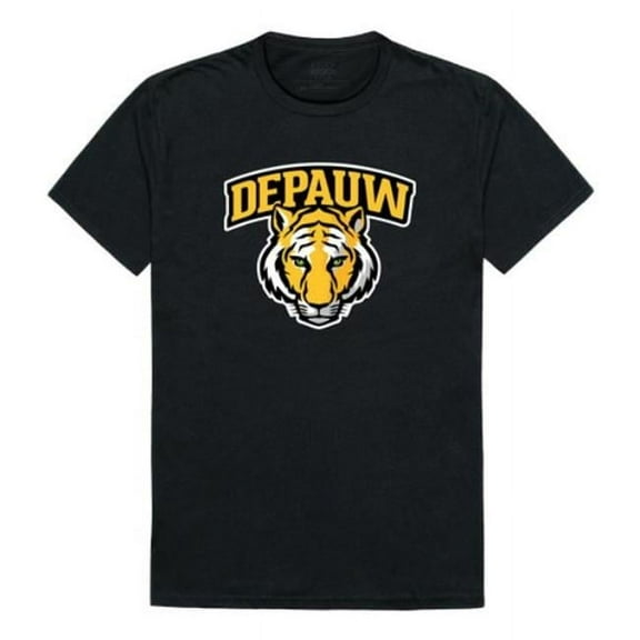 DePauw University Tigers The Freshmen T-Shirt, Black - Extra Large