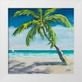 thumbnail image 1 of DeRice, Julie 15x15 White Modern Wood Framed Museum Art Print Titled - Under the Palms Breeze I, 1 of 4