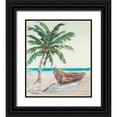 thumbnail image 1 of DeRice, Julie 15x17 Black Ornate Wood Framed with Double Matting Museum Art Print Titled - Lost Island At Sunrise, 1 of 4