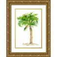 thumbnail image 1 of DeRice, Julie 17x24 Gold Ornate Wood Framed with Double Matting Museum Art Print Titled - Palm Days VIII, 1 of 4