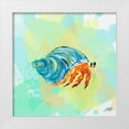 thumbnail image 1 of DeRice, Julie 20x20 White Modern Wood Framed Museum Art Print Titled - Watercolor Sea Creatures II, 1 of 4