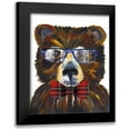thumbnail image 1 of DeRice, Julie 20x24 Black Modern Framed Museum Art Print Titled - Beary Cool, 1 of 5