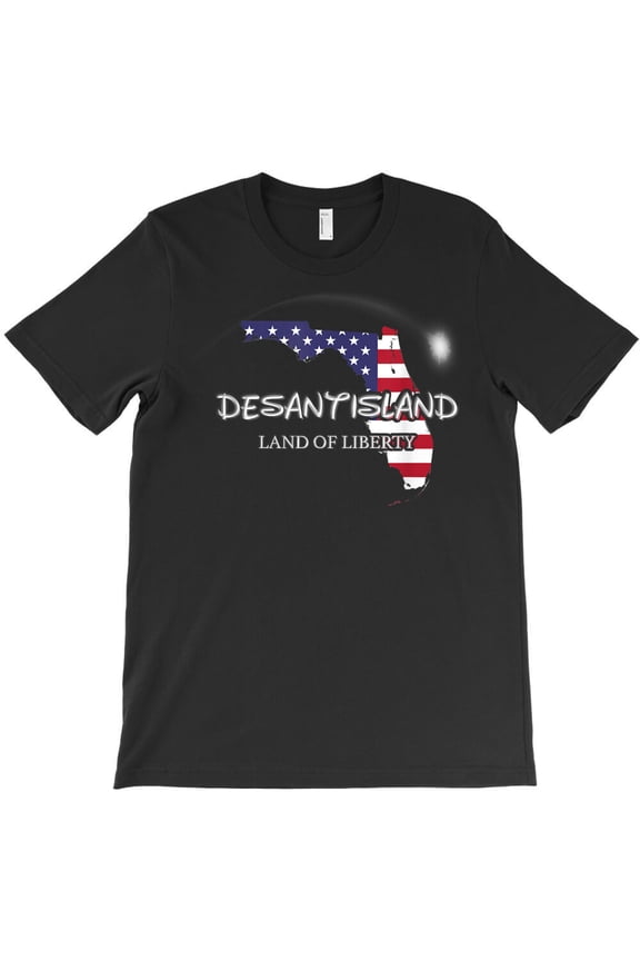 DeSantisland Land State Of Liberty Florida Map Patriotic, - Everyday Gift G15588 Unisex T-Shirt, Up to Size 5XL