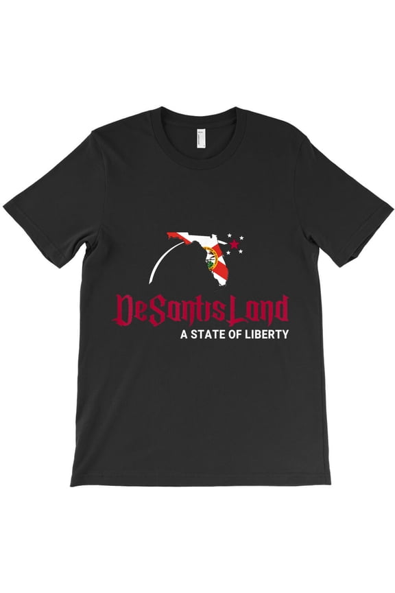 DeSantisland State Of Liberty Florida Map FL Flag Patriotic, - Best Gift G15631 Unisex T-Shirt, Up to Size 5XL