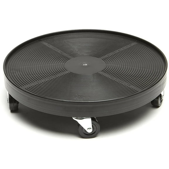 DeVault Enterprises DEV3000BNH, Black 500 lbs Max Weight HDPE 16" x 16" x 4" Dolly