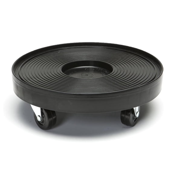 DeVault 12-Inch Plant Dolly with Wheels, Heavy Duty Rolling Plant Caddy, Black, 500 lb Capacity