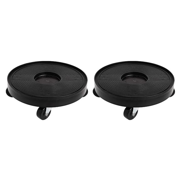 DeVault Enterprises, Inc. 3012B Plant Dolly, Black, 12-Inch (wo ack)