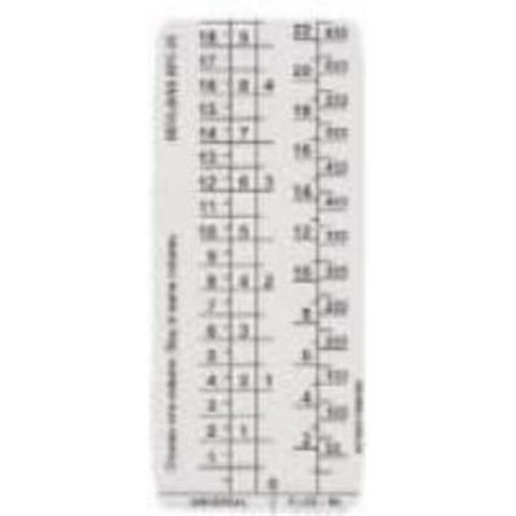 DeVilbiss 802950 DPC-59-K10 Universal Measuring Guide, Use With: 0 to 24 oz Gravity Feed Disposable Cups