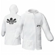 DeVilbiss DEV-803664 Reusable Lab Coat With Pullover Hood - Medium