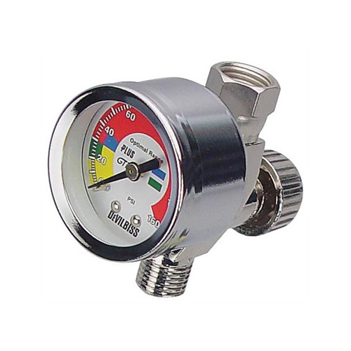 DeVilbiss HAV511 Air Adjusting Valve with Optimal Range Gauge