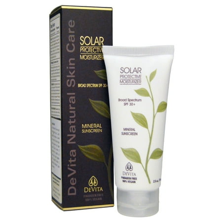 DeVita Solar Protective Moisturizer Sunscreen SPF 30, 2.5 Oz
