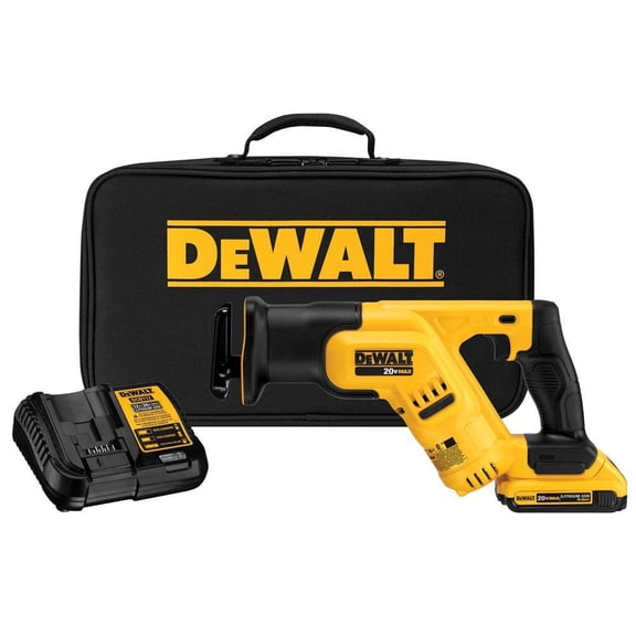 DeWALT 20V Max Cordless Lithium-Ion Compact Reciprocating Saw Kit