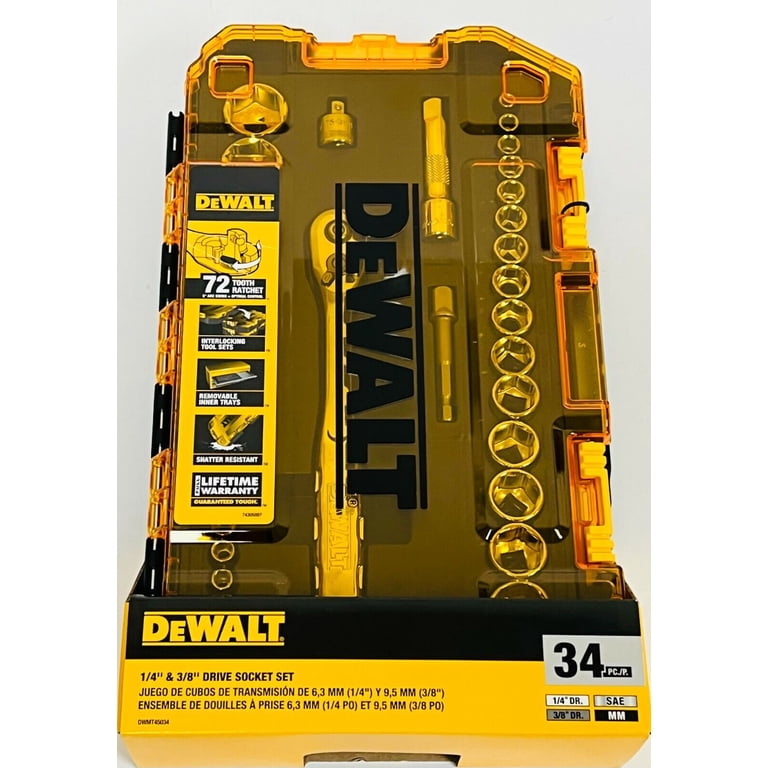 DWEセット DeWALT 34 Piece 1/4