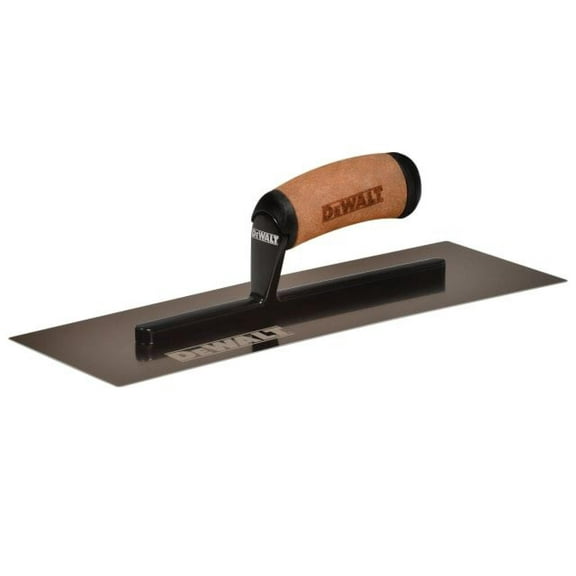 DeWALT - Curved Gold Stainless Steel Finishing Trowel 14in