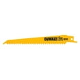 thumbnail image 1 of DeWALT DW4802 - 6" 6 TPI Wood Cutting Reciprocating Saw Blade, 1 of 7