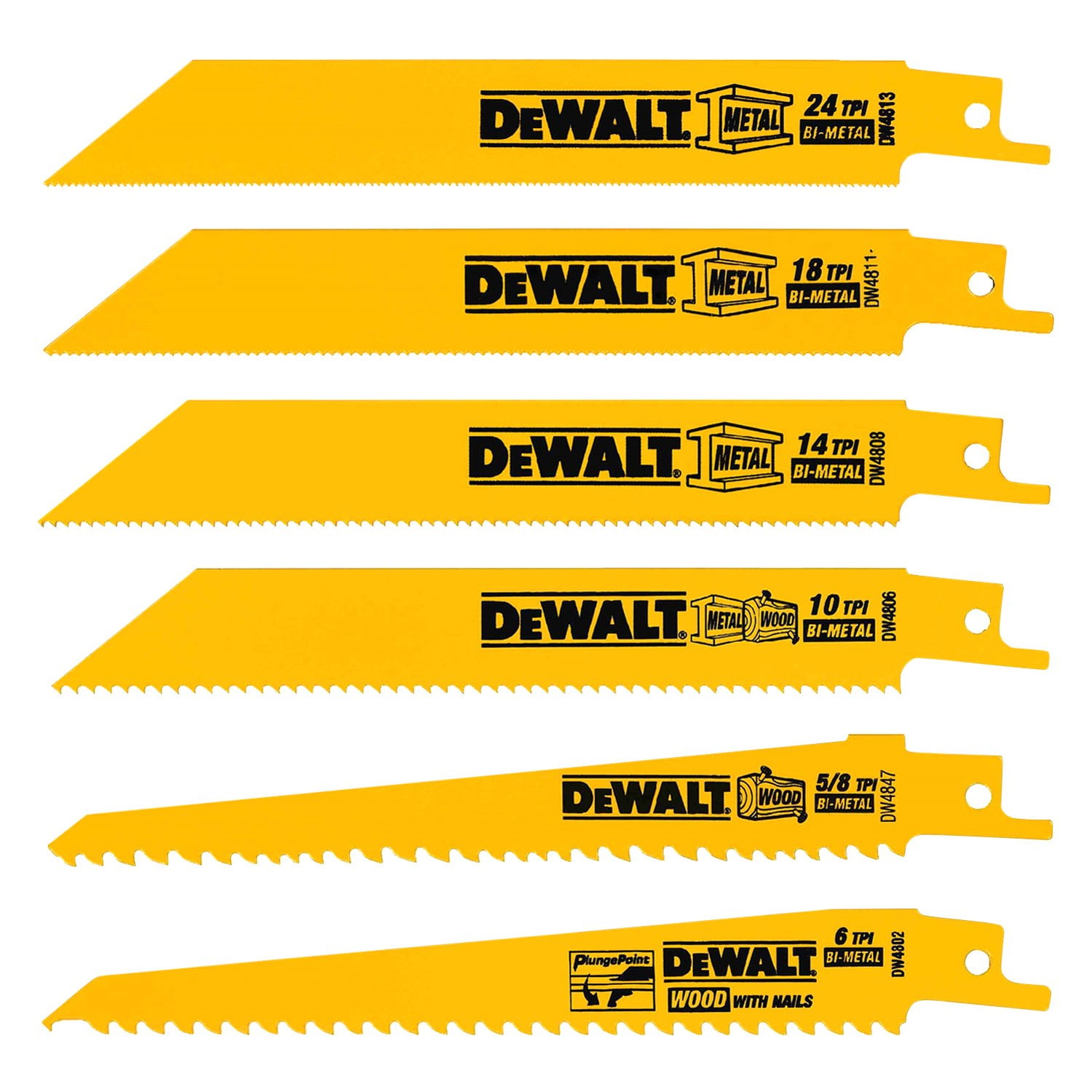 Scie sabre DeWalt DW306 - Autres industries 
