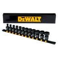 thumbnail image 1 of DeWALT DWMT19228 - 12-Piece 3/8" Drive SAE 6-Point U-Joint Impact Socket Set, 1 of 2