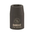 thumbnail image 1 of DeWALT DWMT74654OSP Impact Socket 1/2 in Drive 1/2 in Socket 6-Point Black Oxide, 1 of 1