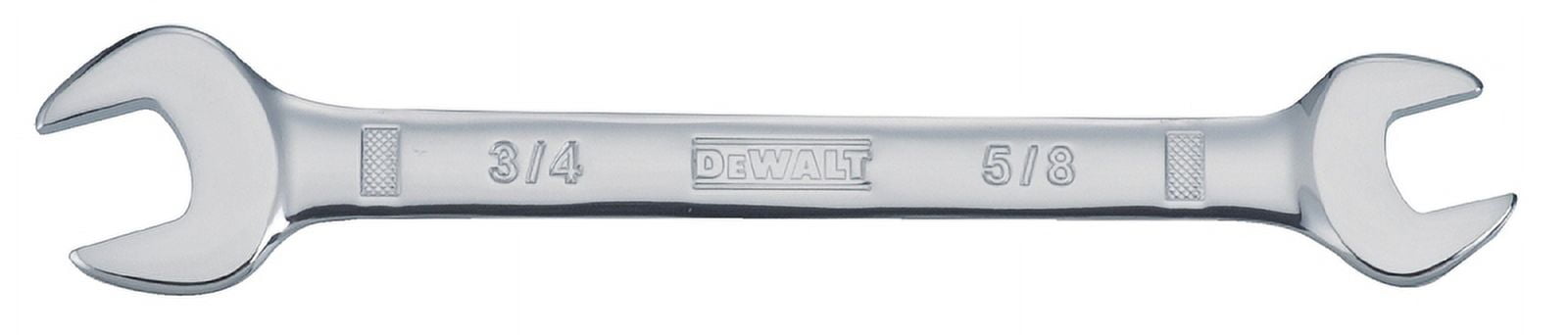 DeWALT DWMT75428OSP Open End Wrench 5/8 x 3/4 in Head Polished Chrome