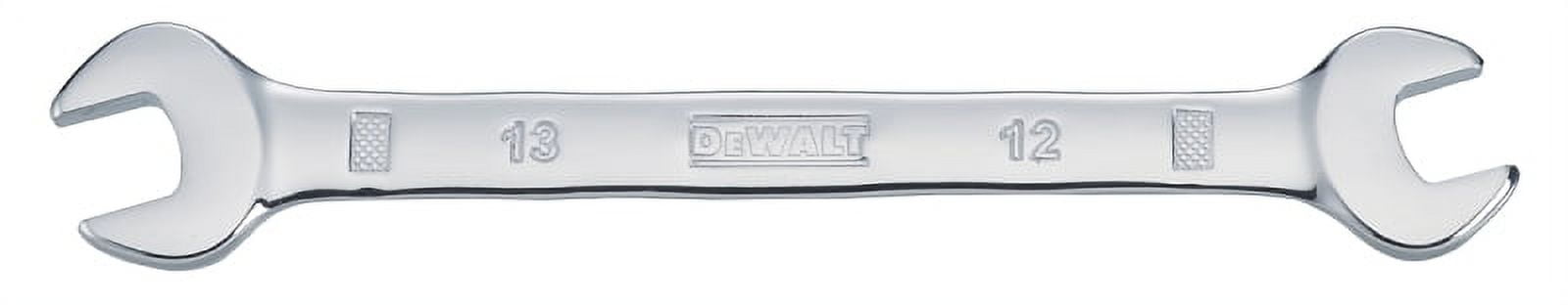 DeWALT DWMT75433OSP Open End Wrench 12 x 13 mm Head Polished Chrome