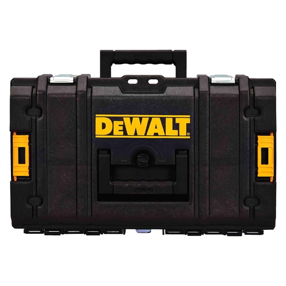 DeWALT DWST08201 - Toughsystem DS150 Plastic Tool Box with Small Parts Tray (22"W x 13"D x 6"H)