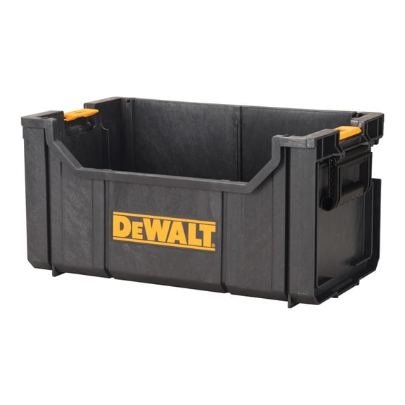 DeWalt ToughSystem 21" Polypropylene Tool Tote 12" W x 10" H Black