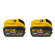 DEWALT FLEXVOLT 20V/60V MAX 9.0Ah Battery Pack 2-Pack DCB609-2   180Wh, Extended Runtime, LED Fuel Gauge
