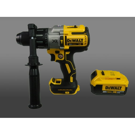 DeWALT Max XR 1/2" 20V Brushless Hammer Drill DCD996B with 4.0Ah Battery