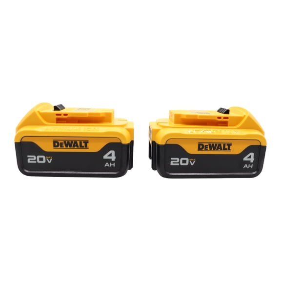 DeWALT Max XR Lithium-Ion 20V 4Ah Battery DCB204 - Two Pack