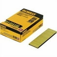 thumbnail image 1 of DeWalt 1/4 in. W x 1 1/2 in. L 18 Ga. Finish Staples 2500 pk - Case Of: 1;, 1 of 1