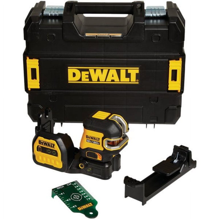DEWALT 20V/12V MAX Laser Level, 2 Spot Laser and Cross Line DEWALT 20V/12V MAX Laser Level, 2 Spot Laser and Cross Line