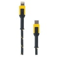thumbnail image 1 of DeWalt 131 1357 DW2 Reinforced Cable for Lightning to USB-C, 4 Feet, Each, 1 of 1