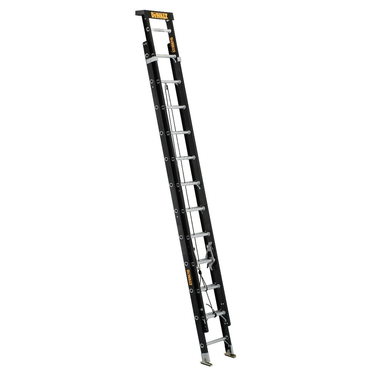 DeWalt 16 Foot Type IA Fiberglass Extension Ladder with 300 Pound ...