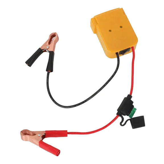 DeWalt 18V/20V MAX Battery-Powered Portable Jump Starter - For Cars, Trucks, Mowers, Tractors, Boats & Power Equipment