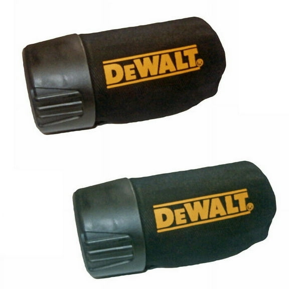 DeWalt 2 Pack of Genuine OEM Replacement Dust Bag Assemblies # N273733-2PK