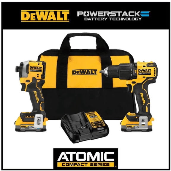 DeWalt 20V MAX Cordless Brushless 2 Tool Combo Kit