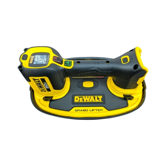 DEWALT 20V MAX Powered GRABO Vacuum Lifter (DCE592B) 265 lb Lift Capacity, Digital Pressure Gauge, Automatic Vacuum Control, Tool Only
