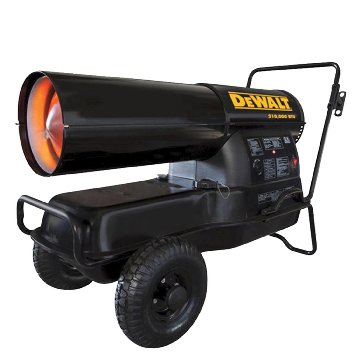 Free Shipping DeWalt 210 000 BTU hr. 6000 sq. ft. Forced Air Kerosene Heater Walmart