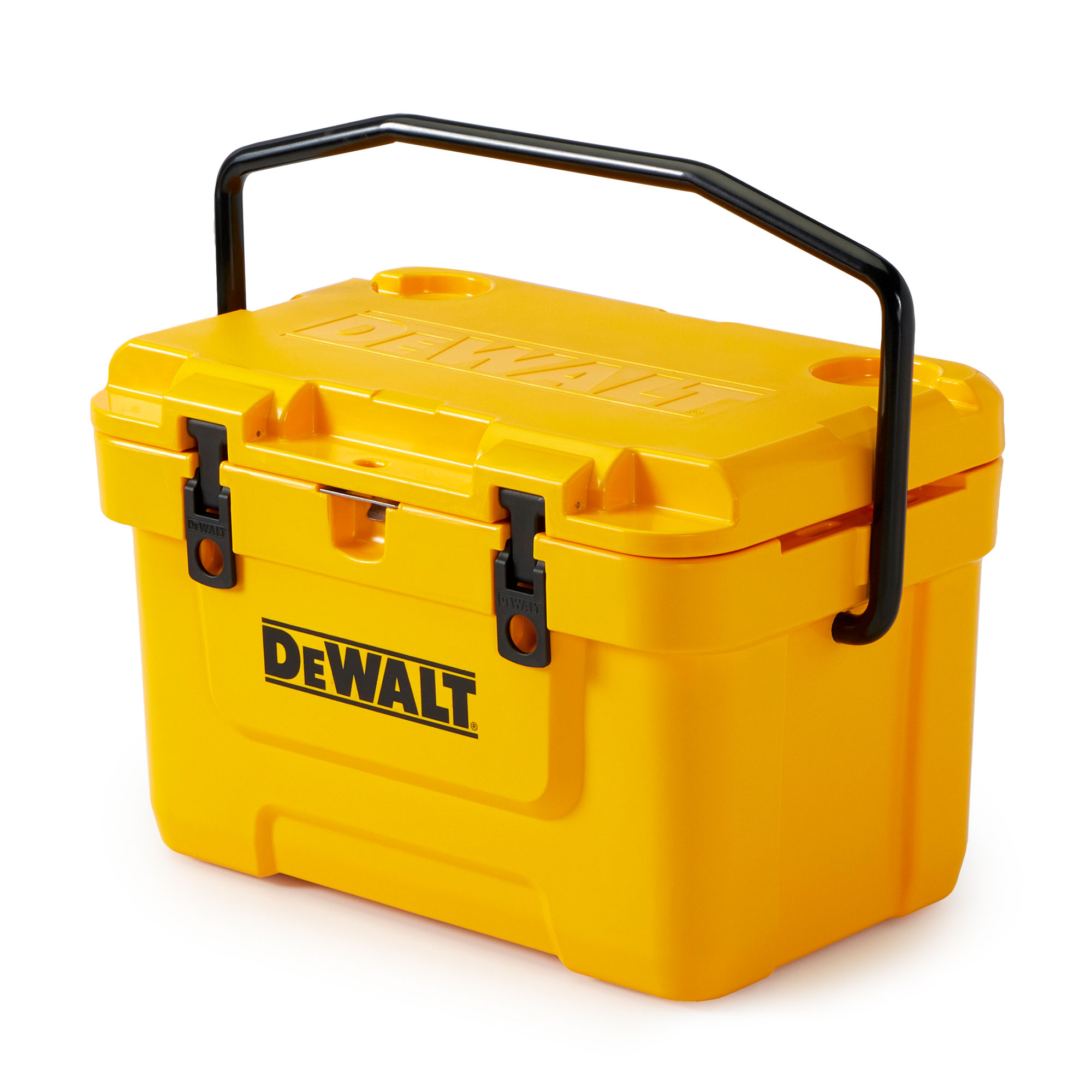 DeWalt 25 Quart Roto Molded Insulated Lunch Box Portable Drink Cooler, Yellow - image 1 of 7