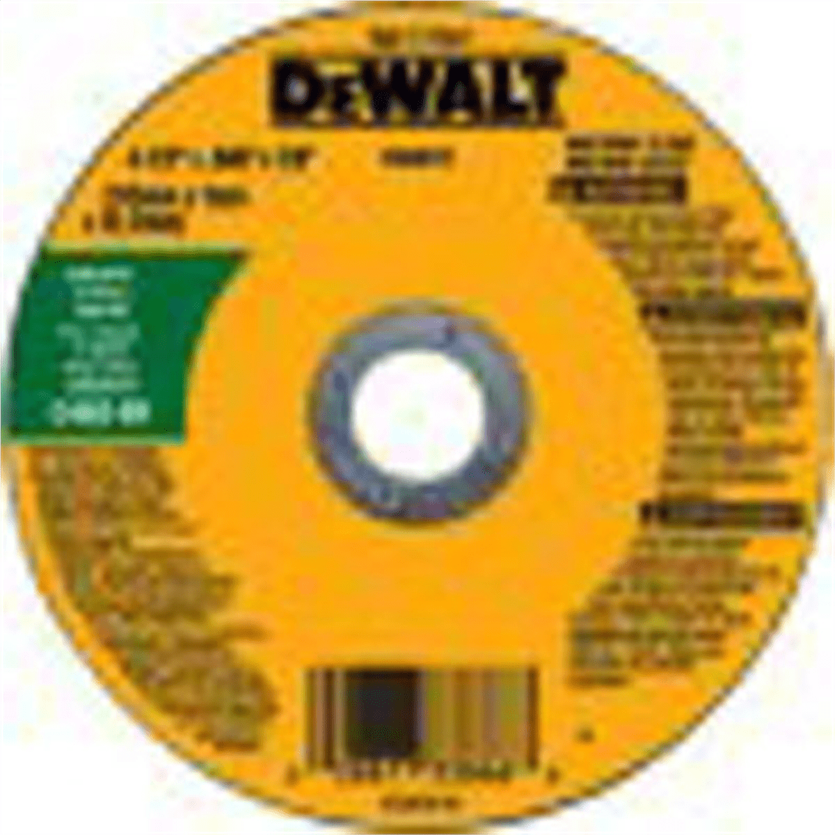 DeWalt 4.5"x7/8" Masonry Thin c/o Whl