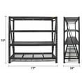 thumbnail image 1 of DeWalt 41660 DXST10000BLK 4-Shelf Industrial Storage Rack - 77”Wx24”Dx72”H Black, 1 of 6