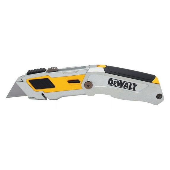 DeWalt 6-3/4" Folding Utility Knife Yellow 1 pk